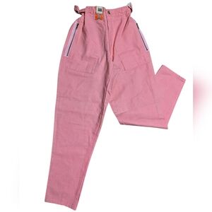 Vintage deadstock pink denim pants